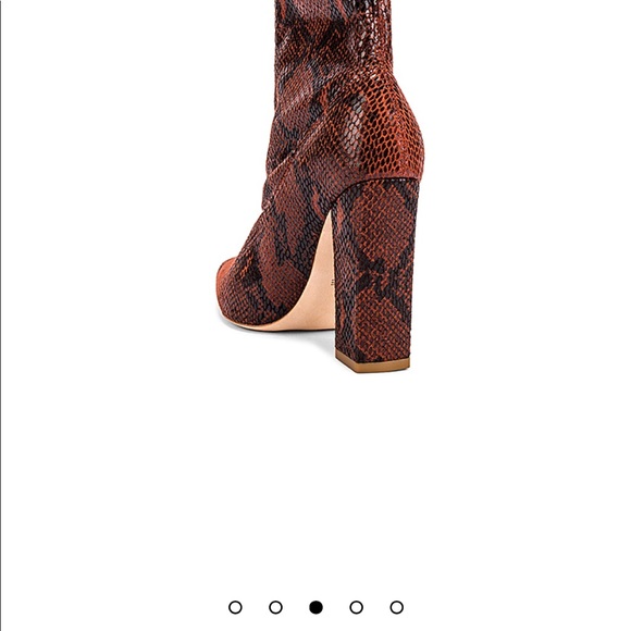 RAYE snake skin boots only been worn once - Picture 3 of 4